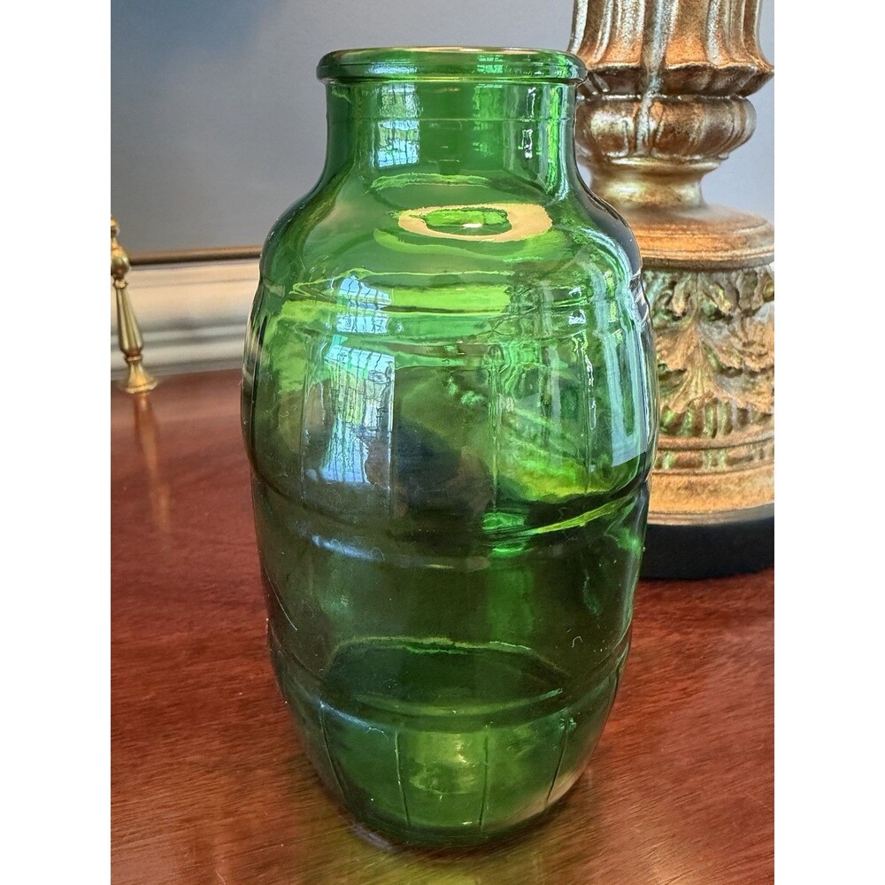 Vintage Mickeys Big Mouth Fine Malt Liquor Bottle 12 Oz  Green